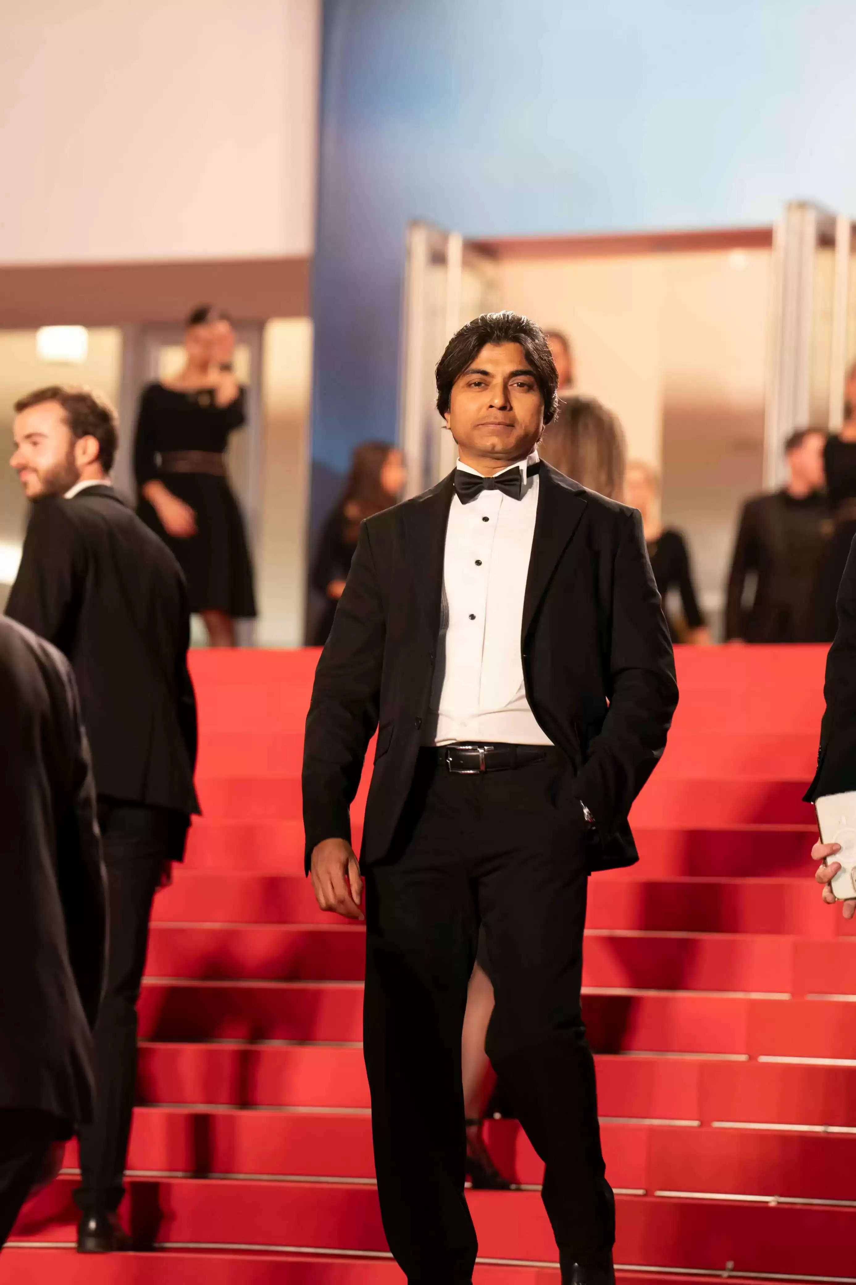 LIAQUAT GOLA, OWNER OF DIMENSION PICTURES PVT LTD, GRACES THE CANNES RED CARPET FOR THE GLORIOUS UNVEILING OF HIS FILM “BEING ALIVE”