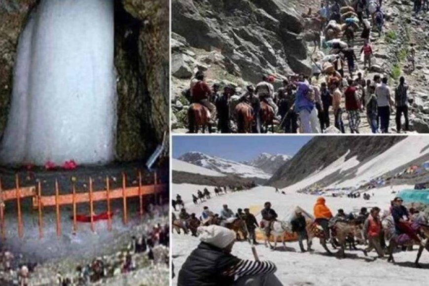 अमरनाथ यात्रा में उमड़ा आस्था का सैलाब, अब तक 1.63 लाख श्रद्धालुओं ने किए दर्शन