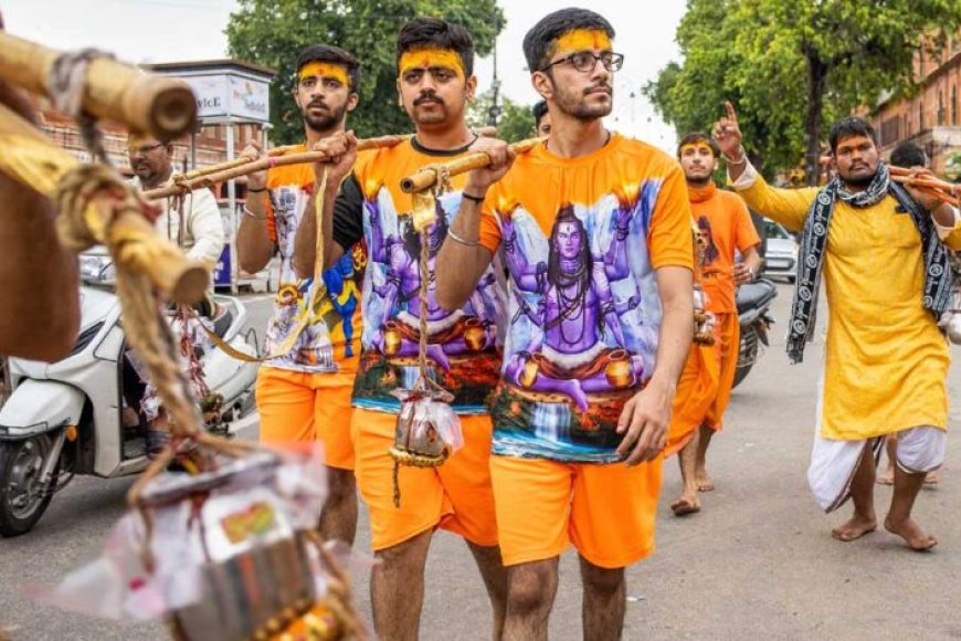 मुजफ्फरनगर-में-पुलिस-ने-बिना-साइलेंसर-वाली-15-से-ज्यादा-बाइकें-की-जब्त,-कांवड़ियों-के-खिलाफ-कार्रवाई