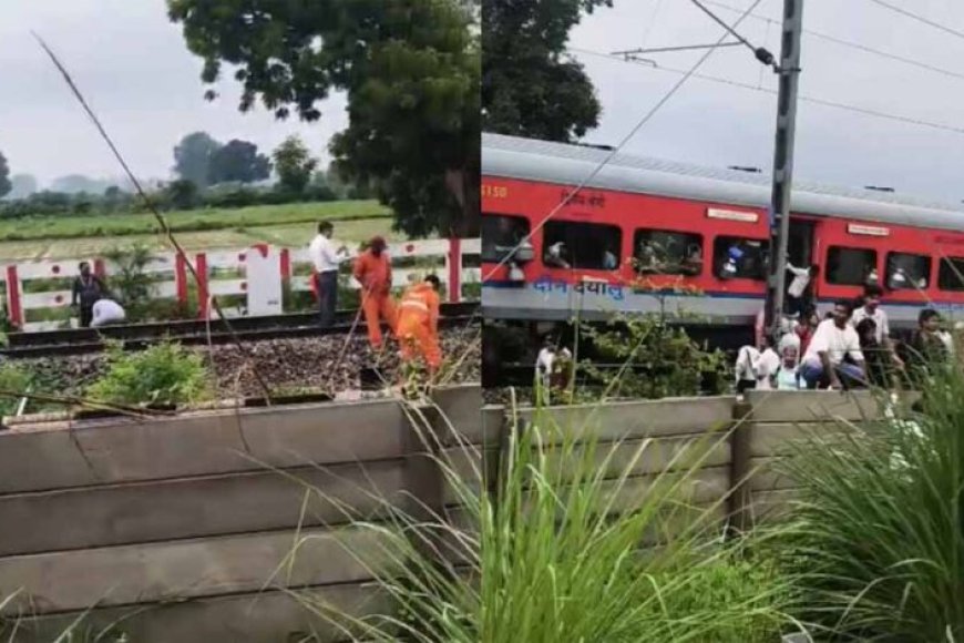 कानपुर में बड़ा रेल हादसा टला, कालिंदी एक्सप्रेस के चालक की सूझबूझ से बचीं सैकड़ों जानें