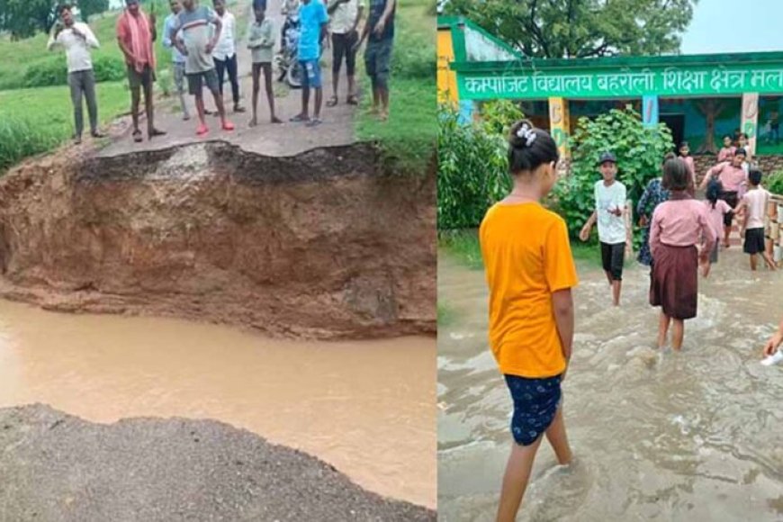 बुंदेलखंड और पूर्वांचल में भारी बारिश का कहर: 13 की मौत, राहत की उम्मीद नहीं