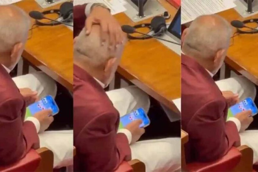 विधानसभा-में-मंत्री-खेलते-रहे-मोबाइल-गेम,-विपक्ष-ने-उठाए-गंभीर-सवाल