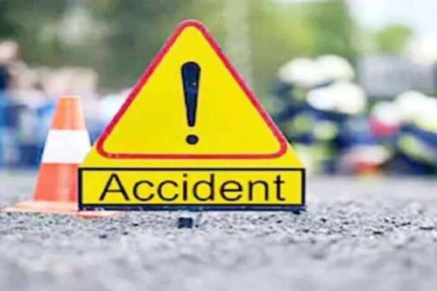 सामने-से-टकराए-दो-ट्रक:-चालक-और-खलासी-की-दर्दनाक-मौत,-दो-घंटे-तक-लगा-रहा-जाम