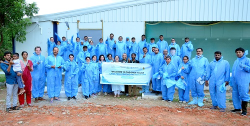 inauguration-of-india’s-first-collaborative-cage-free-training-facility-in-trichy,-tamil-nadu