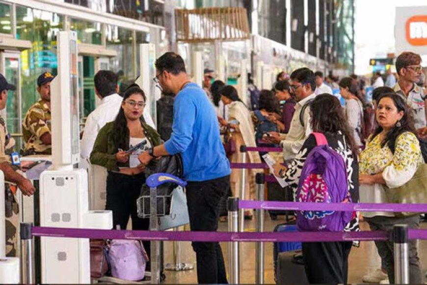 मुंबई-एयरपोर्ट-पर-बम-धमकी-से-हड़कंप,-कंट्रोल-रूम-को-मिली-तीन-कॉल