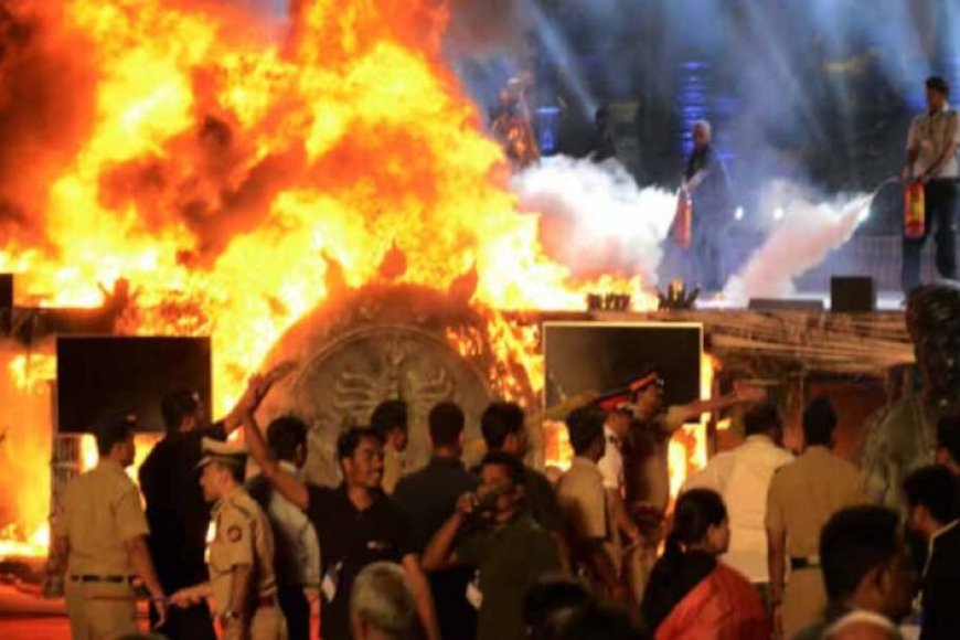 मैनपुरी:-शॉर्ट-सर्किट-से-मशरूम-प्लांट-में-भीषण-आग,-करोड़ों-की-संपत्ति-राख