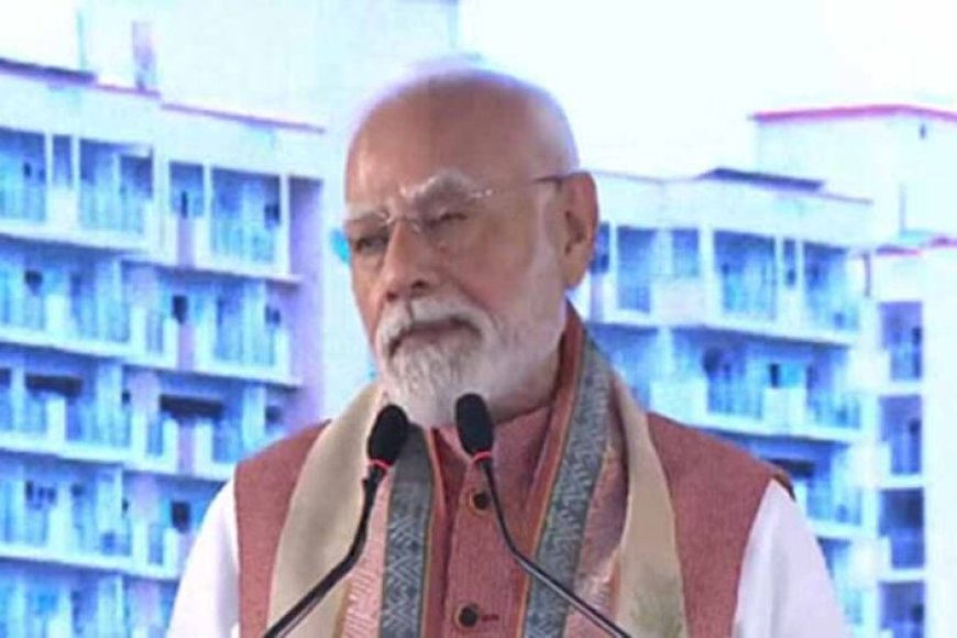 नई-दिल्ली-में-पीएम-मोदी-का-तोहफा,-सांसदों-के-लिए-नए-फ्लैट्स-का-उद्घाटन