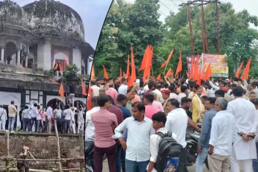 फतेहपुर-में-धार्मिक-विवाद:-मकबरे-को-मंदिर-बताकर-पूजा,-फिर-हुई-तोड़फोड़
