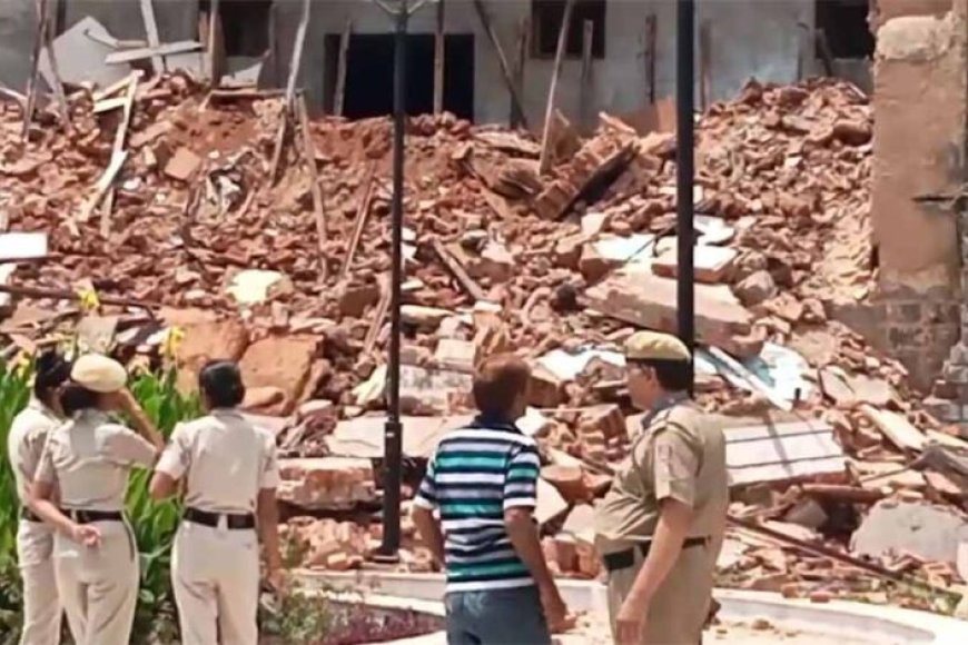 दिल्ली-में-बड़ा-हादसा:-तीन-मंजिला-इमारत-गिरी,-3-की-मौत,-कई-दबे,-रेस्क्यू-जारी