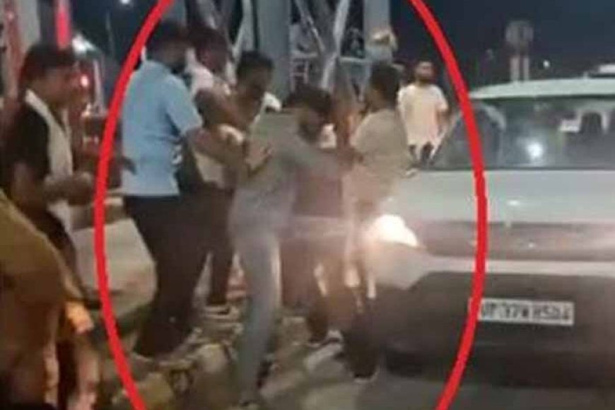 श्रीनगर-में-दबंग-टोल-कर्मियों-ने-सेना-के-जवान-को-खंभे-से-बांधकर-पीटा