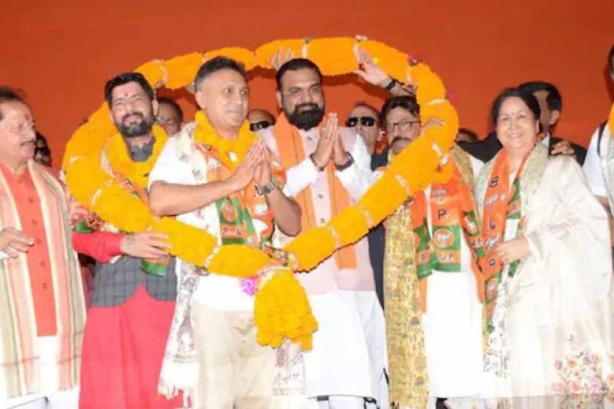 बिहार-चुनाव-से-पहले-आनंद-मिश्रा-और-कई-नेता-bjp-में-शामिल,-सुचित्रा-और-नागमणि-भी-जुड़े