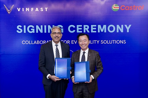 vinfast-india-signs-mou-with-castrol-india-to-strengthen-ev-after-sales-service-network
