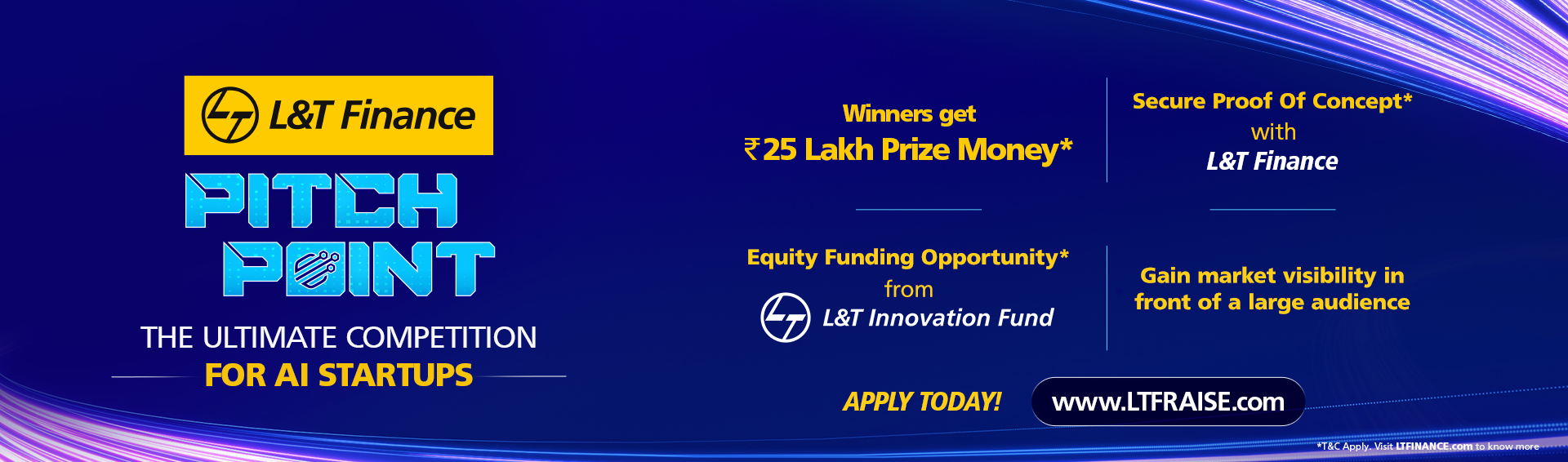 l&t-finance-ltd.-launches-‘pitch-point,’-a-competition-for-ai-startups-ahead-of-raise’-25
