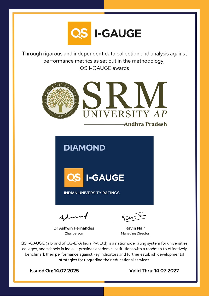 srm-university-ap-recognised-with-qs-i-gauge-diamond-rating-for-institutional-excellence