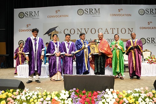 srm-university-ap-celebrates-academic-excellence-at-the-5th-convocation