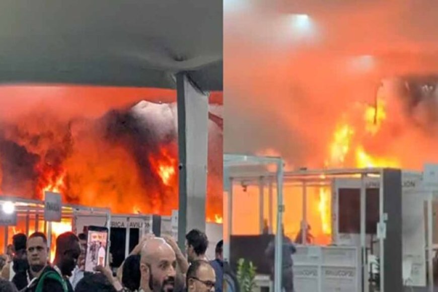 ब्राजील-में-un-cop30-पवेलियन-में-भीषण-आग,-गुटेरेस-और-भूपेंद्र-यादव-सुरक्षित-बाहर-निकाले-गए