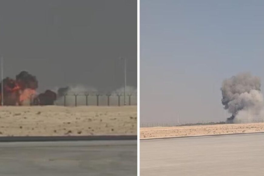 दुबई-एयर-शो-के-दौरान-तेजस-विमान-क्रैश-हुआ,-जमीन-पर-गिरते-ही-आग-का-गोला-बना