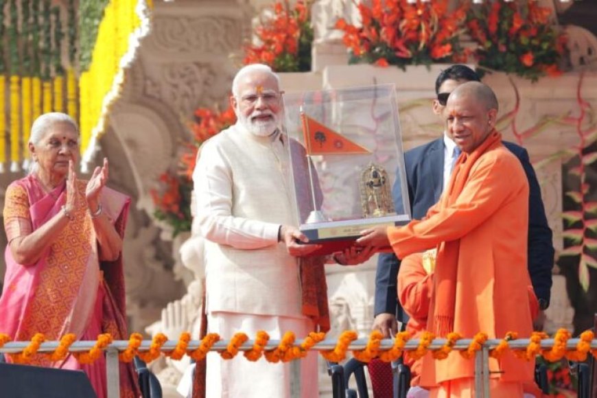 सदियों-की-प्रतीक्षा-के-बाद-अयोध्या-में-धर्मध्वज-का-आरोहण,-संत-समाज-भावविभोर