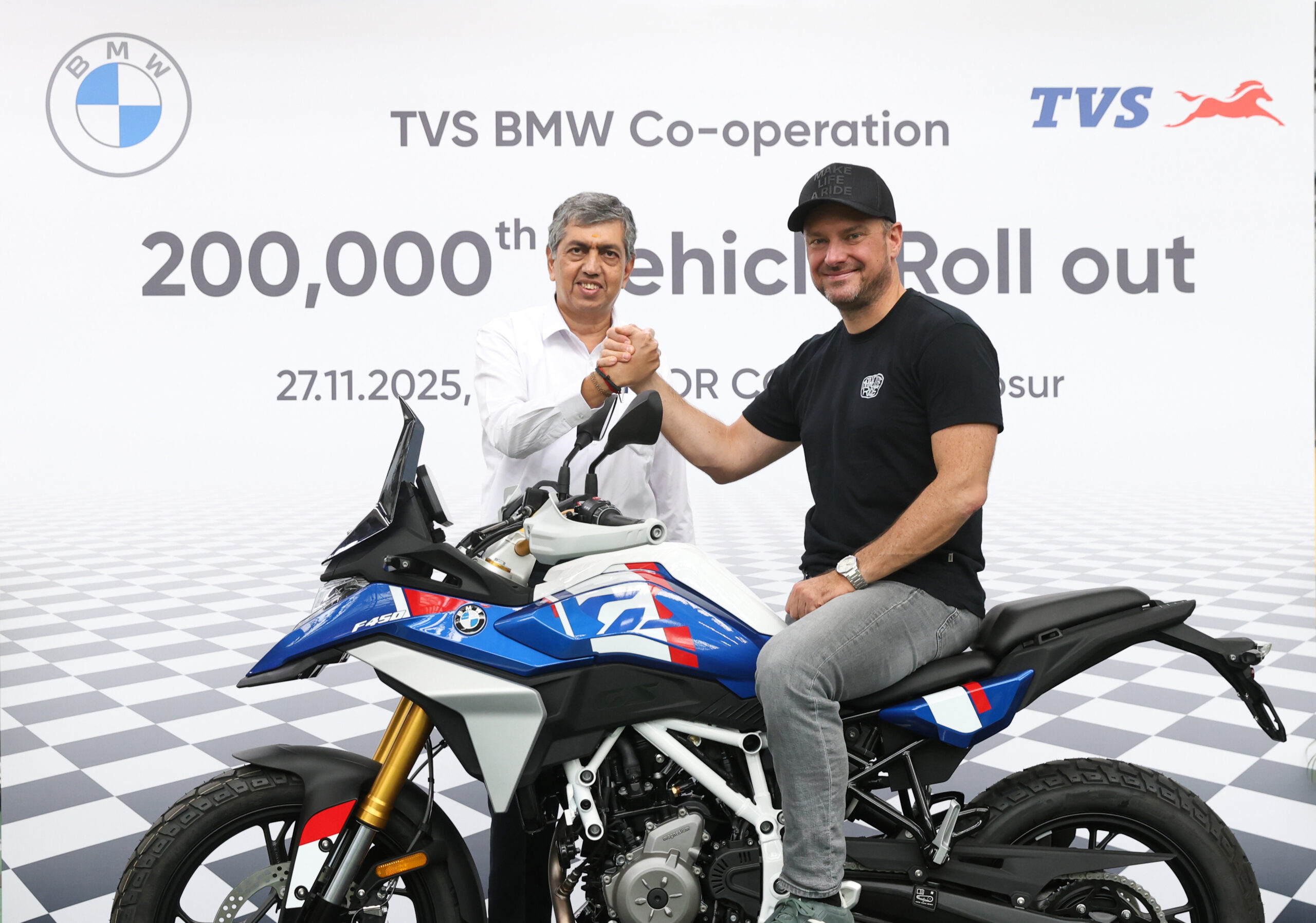 tvs-motor-company-&-bmw-motorrad-surpass-2-lakh-units-milestone-in-strategic-partnership