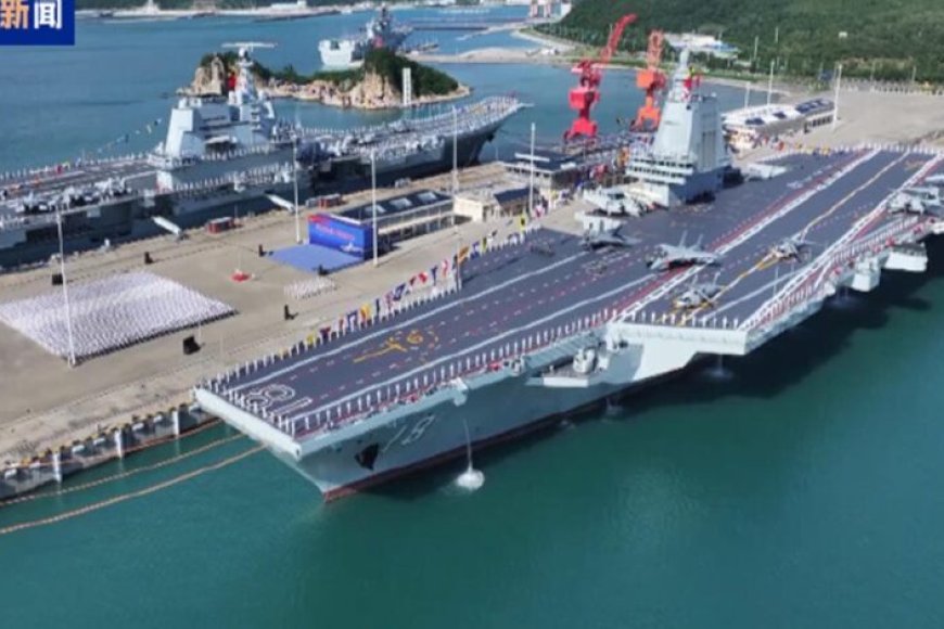 चीन-का-तीसरा-एयरक्राफ्ट-कैरियर-तट-पर-उतरा,-जिनपिंग-ने-किया-उद्घाटन-–-जानें-इसकी-ताकत