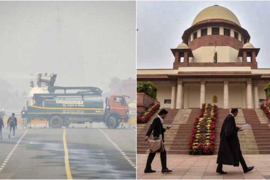 प्रदूषण-पर-सुप्रीम-कोर्ट-सख्त:-who-की-सीमा-50,-दिल्ली-ncr-में-एयर-क्वालिटी-450-पार
