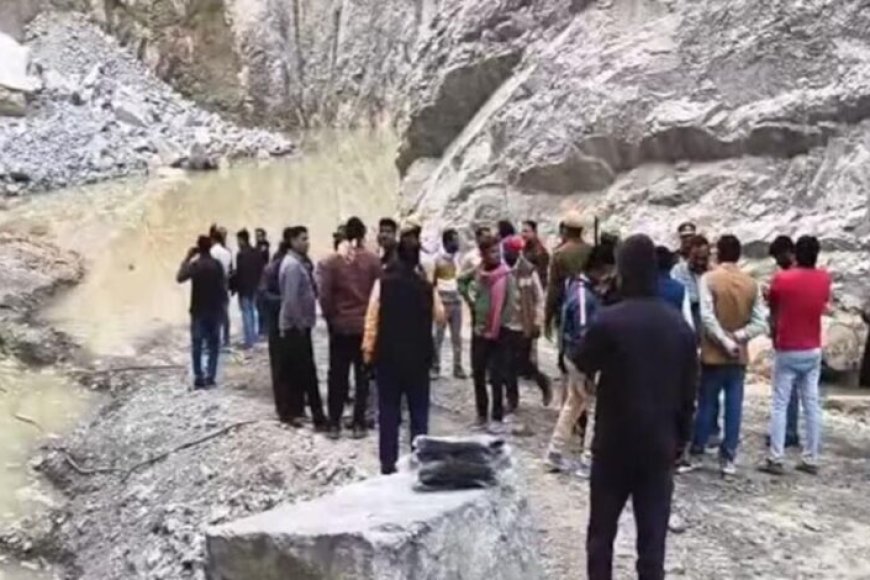 सोनभद्र-खदान-हादसा:-पांच-और-शव-बरामद,-मलबे-में-दर्जन-भर-मजदूर-फंसे-होने-का-अंदेशा